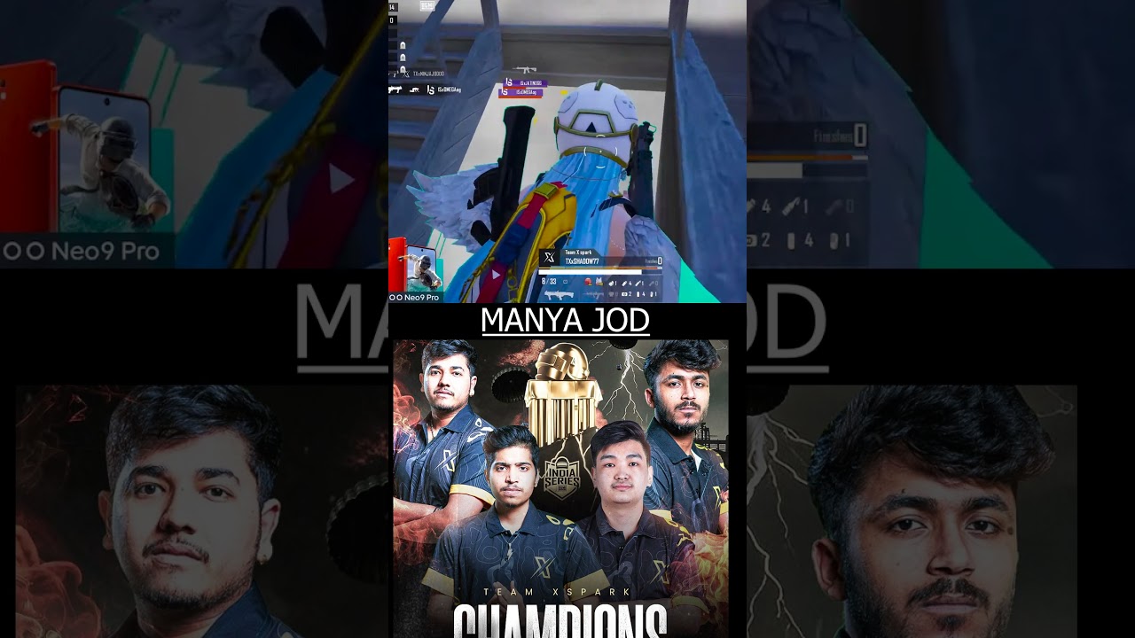 Team Xspark Champion 🏆Bgis 2024💖 Tx shadow 1 v 4😮 