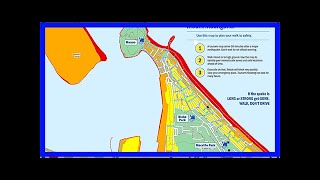 Sunlive - updated tsunami evacuation maps