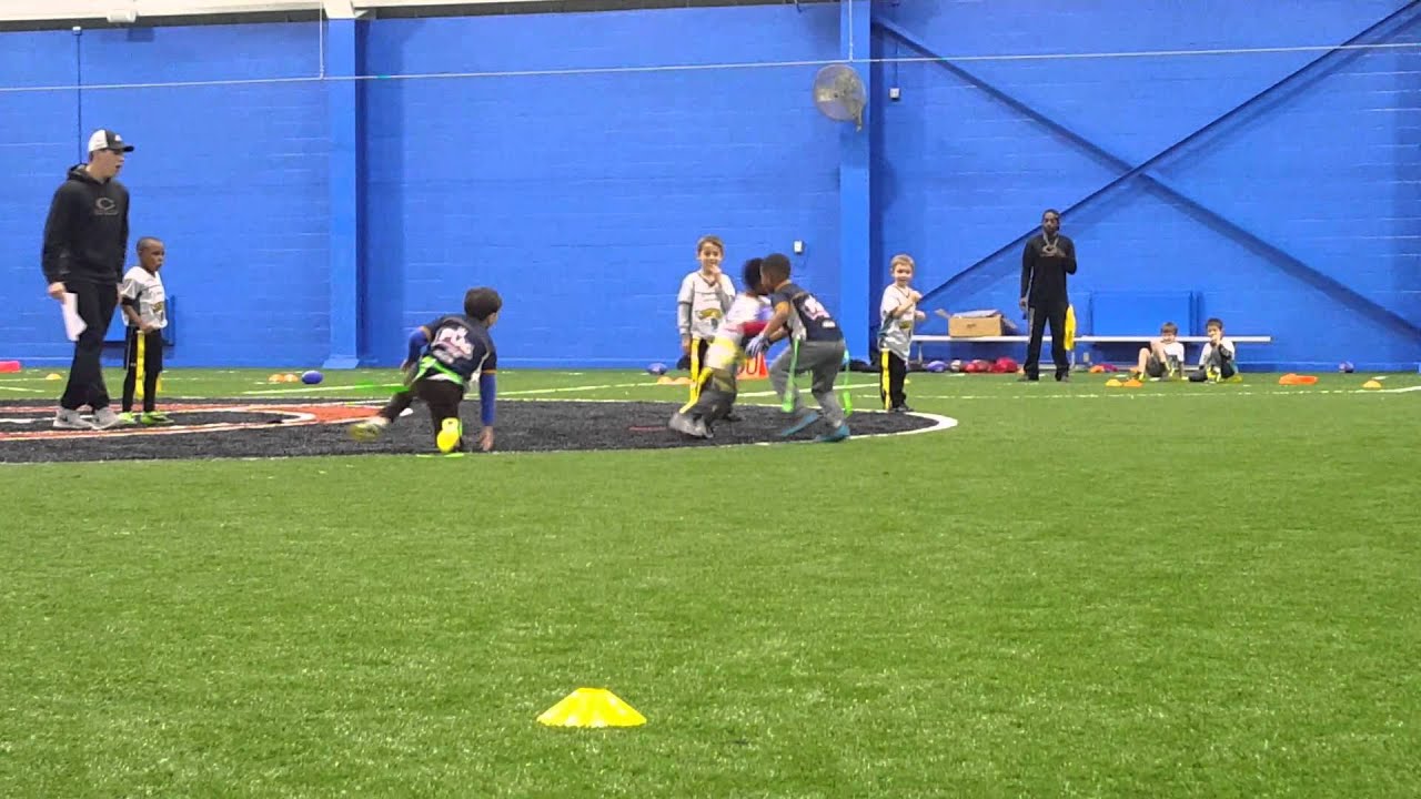 Nfl Play 60 Flag football 6 Year Old YouTube