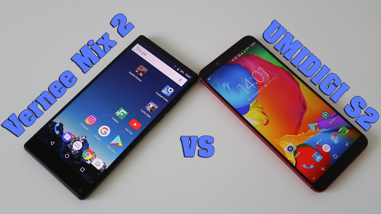 Umidigi s2 pro vs oukitel mix 2