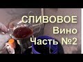 ✅ Домашнее вино из СЛИВЫ !!! Сливовое вино. Часть 2