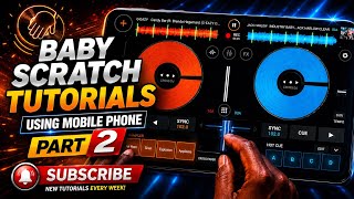 How to Perfom Baby Scratch like a Pro Using Mobile phone | Cross dj latest tutorial 2026 #music 