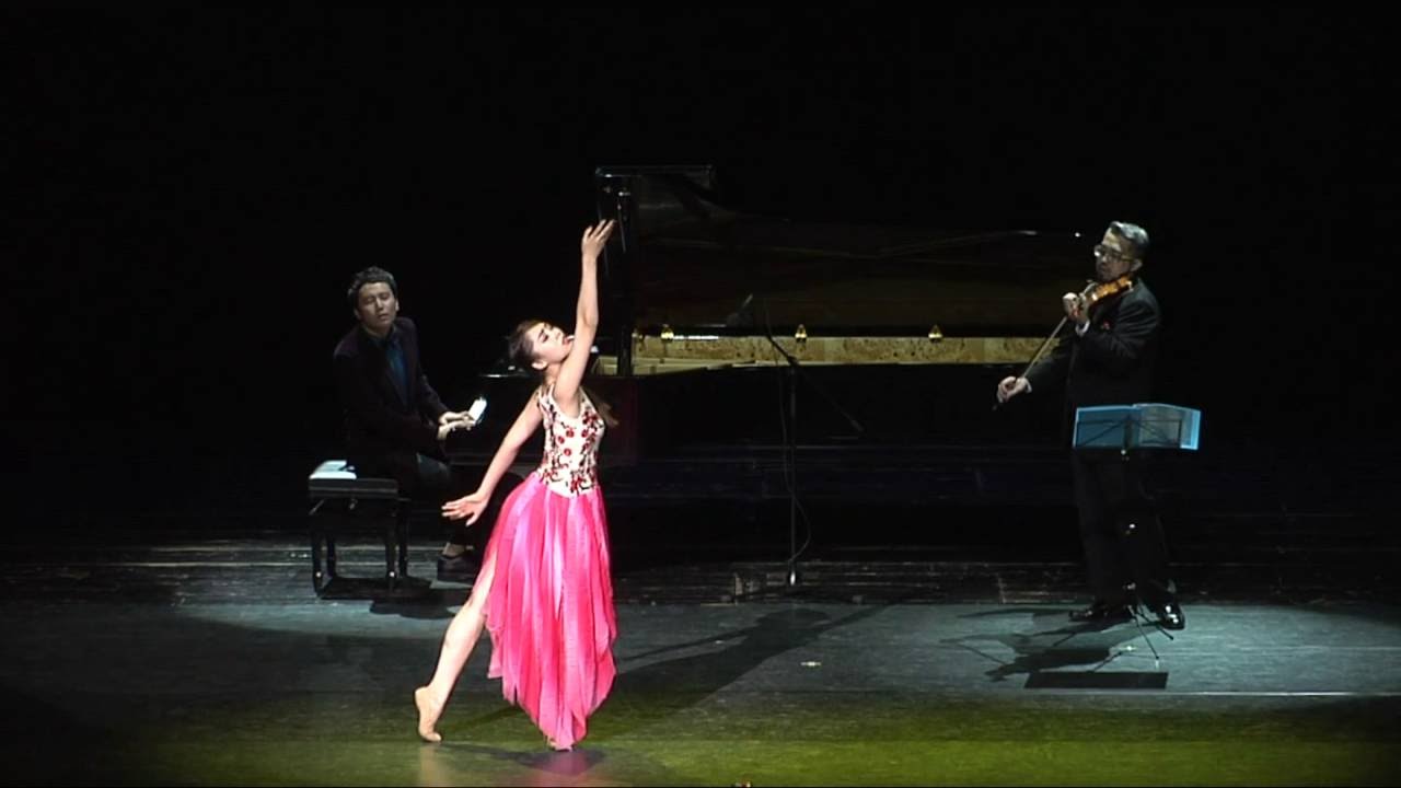 pianist wangyang fujian Grand Theatre   With dancer and violinist