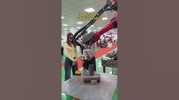 Welding robot. #weldingrobot #industrial robot #factory #sixaxisrobot #automatic#welding