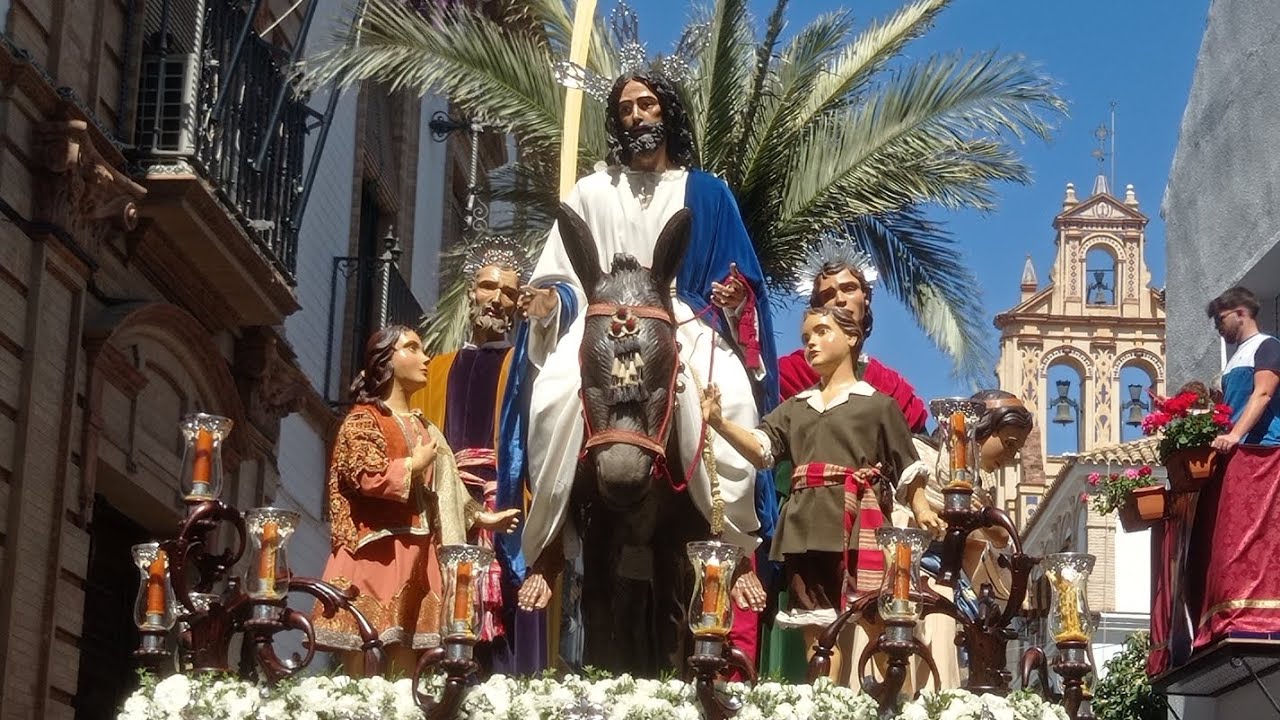 Hermandad del Cautivo Domingo de Ramos Écija 2023.