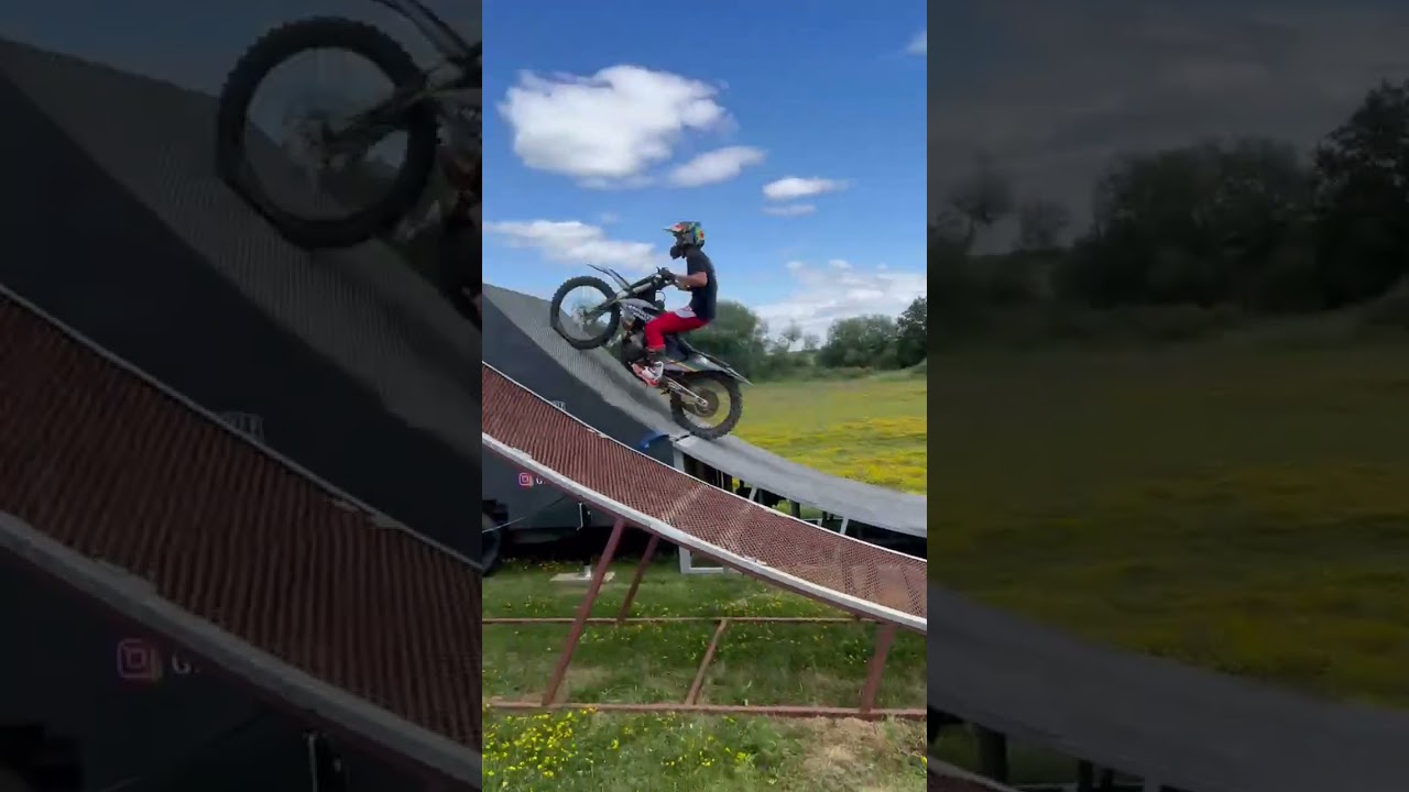 Insane Heart Attack Freestyle Motocross Stunt! 😱🔥 