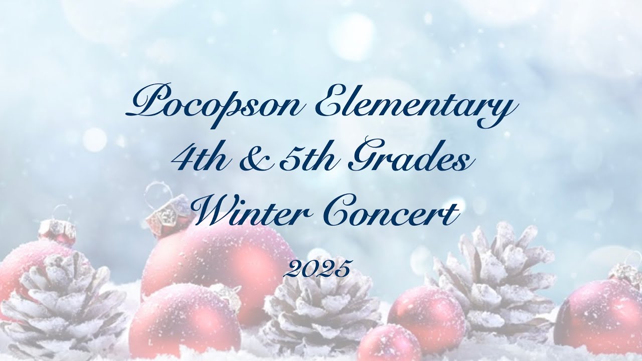 2025 Pocopson Elementary Winter 4th & 5th Grades PM Concert