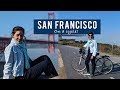 Cycling across the golden gate bridge  san francisco vlog  tanya khanijow