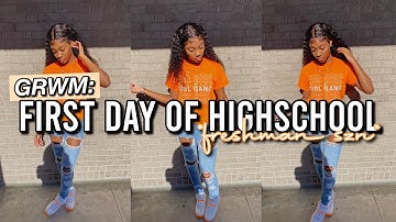 GRWM: FIRST DAY OF HIGH SCHOOL 2021 | *Freshman Year*