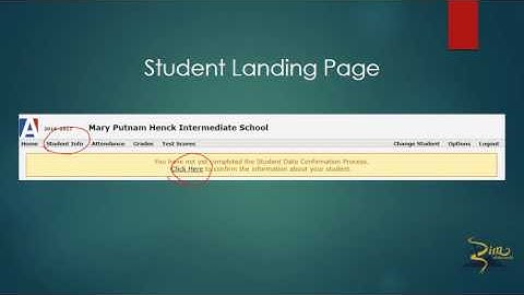 Aeries Data Confirmation Help Video