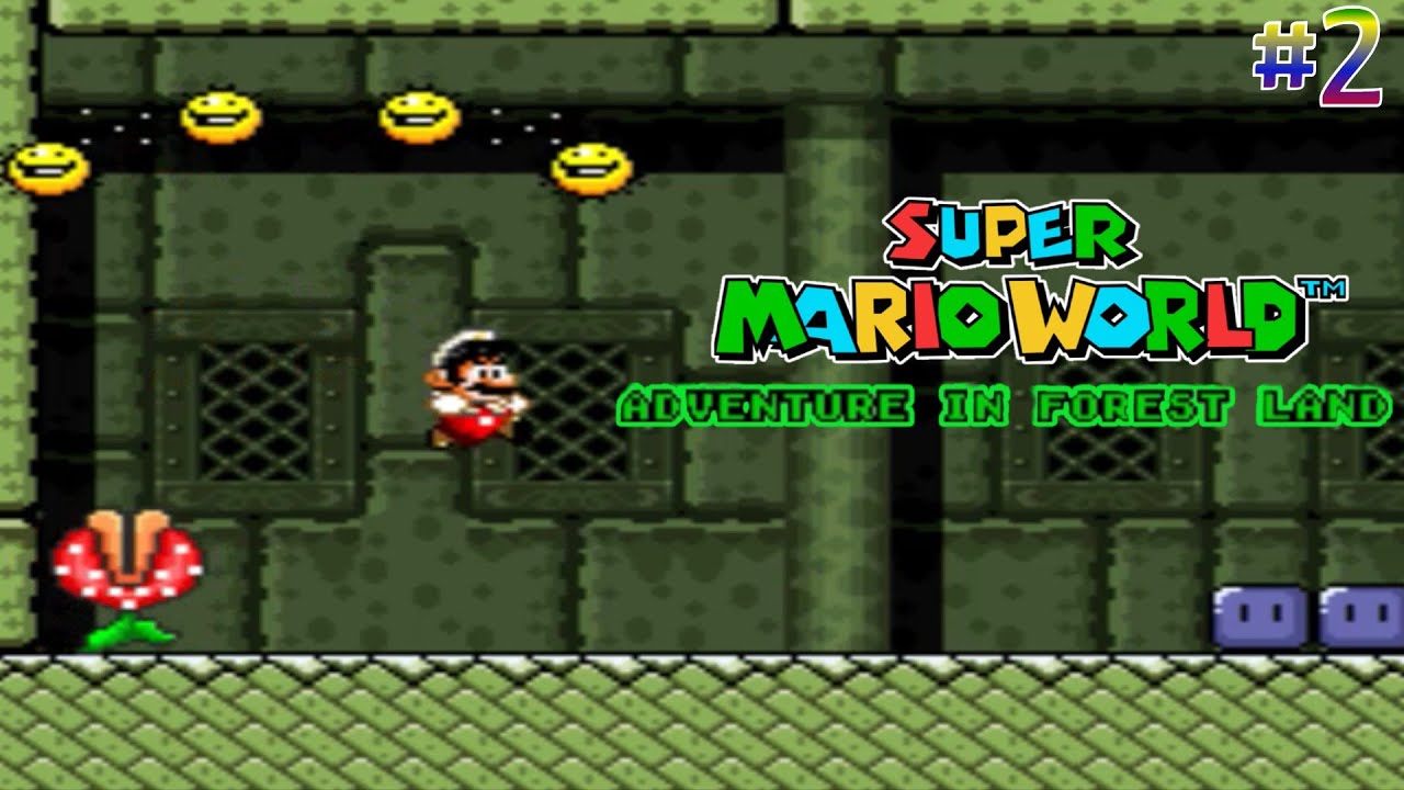 ADVENTURE in FOREST LAND: Super Mario World (no commentary) I #2 - Gamma FOREST