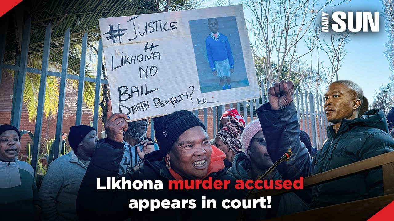 Likhona murder: Accused appears in court! - YouTube