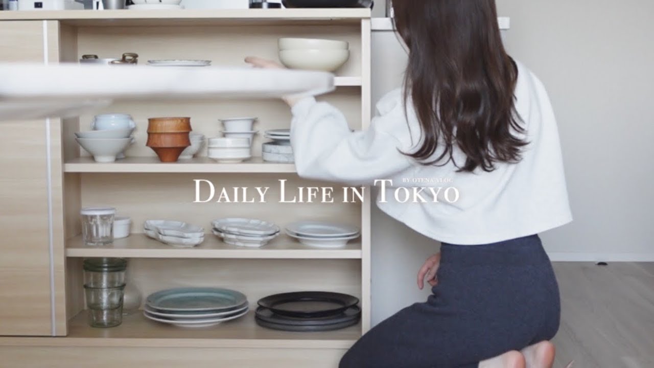 New cupboards and dining table came! | Holiday to enjoy Ghibli New cupboards and dining table came! | Holiday to enjoy Ghibli