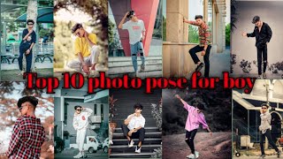 New Style Top 10 photo pose for boys #trendingphotography #video