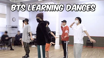 Who makes BTS choreography?