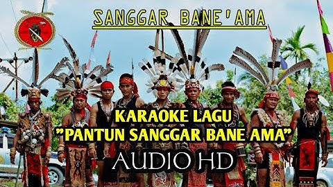 Karaoke Lagu " PANTUN SANGGAR BANE AMA "