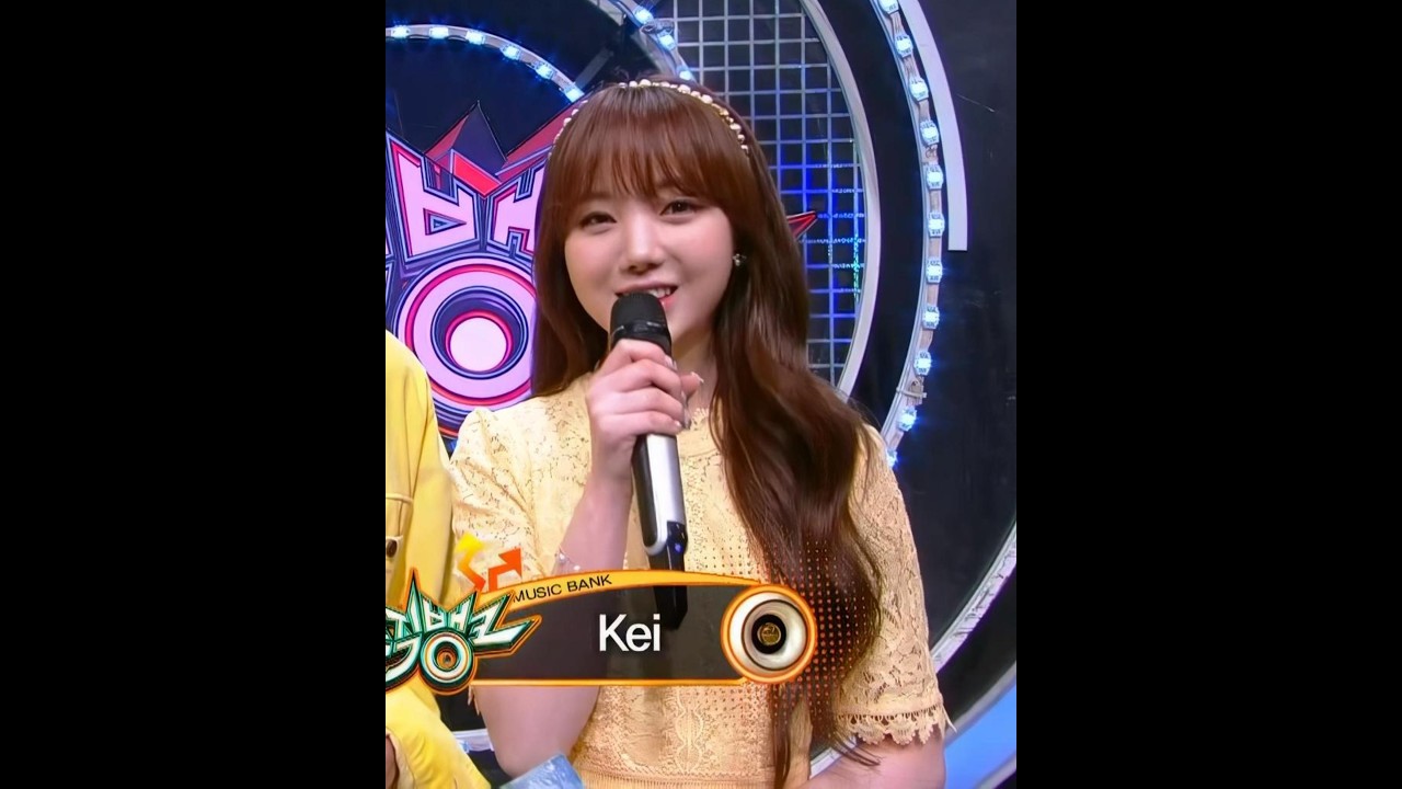 190222 KBS 뮤직뱅크 MC 러블리즈 케이 Kei~💛🌸