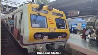 Nahur Station to Vikhroli station  | Mumbai Local train video | Mumbai Local video #nahur #vikhroli 