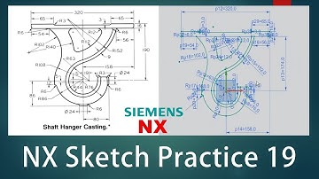 NX Sketch Practice - 19