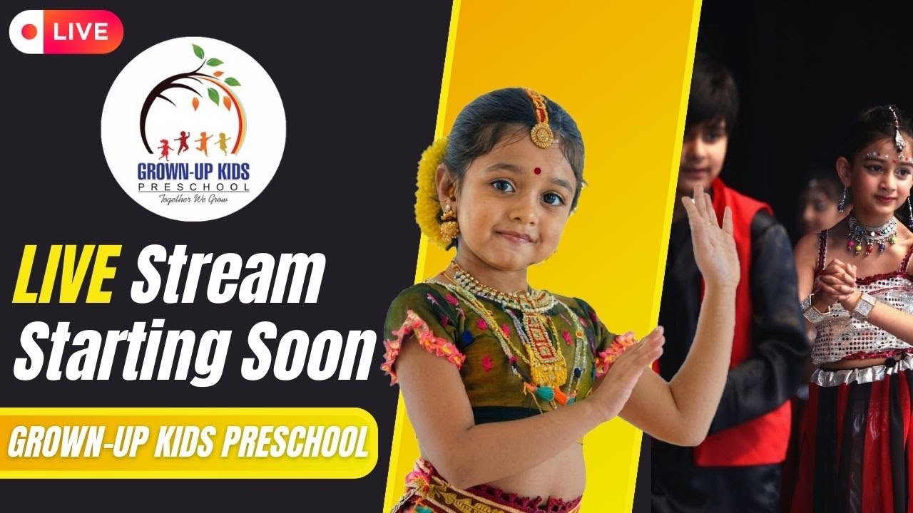 Grown Up Kids Preschool Annual Day 2025 🎉 | Dance, Songs & Stage ...