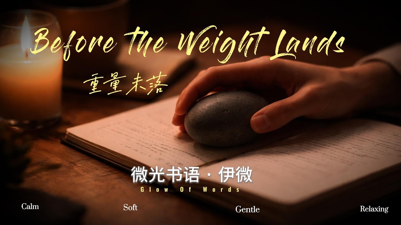 Before the Weight Lands｜重量未落 · A Quiet Night for Rest & Stillness