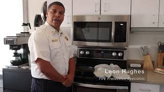 Fire Inspector Hughes gives tips on Kitchen Safety