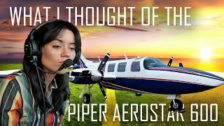 Best Twin Out There? Flying The Aerostar 600!