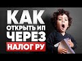 Регистрация ИП через НАЛОГ.РУ | Пошаговая инструкция