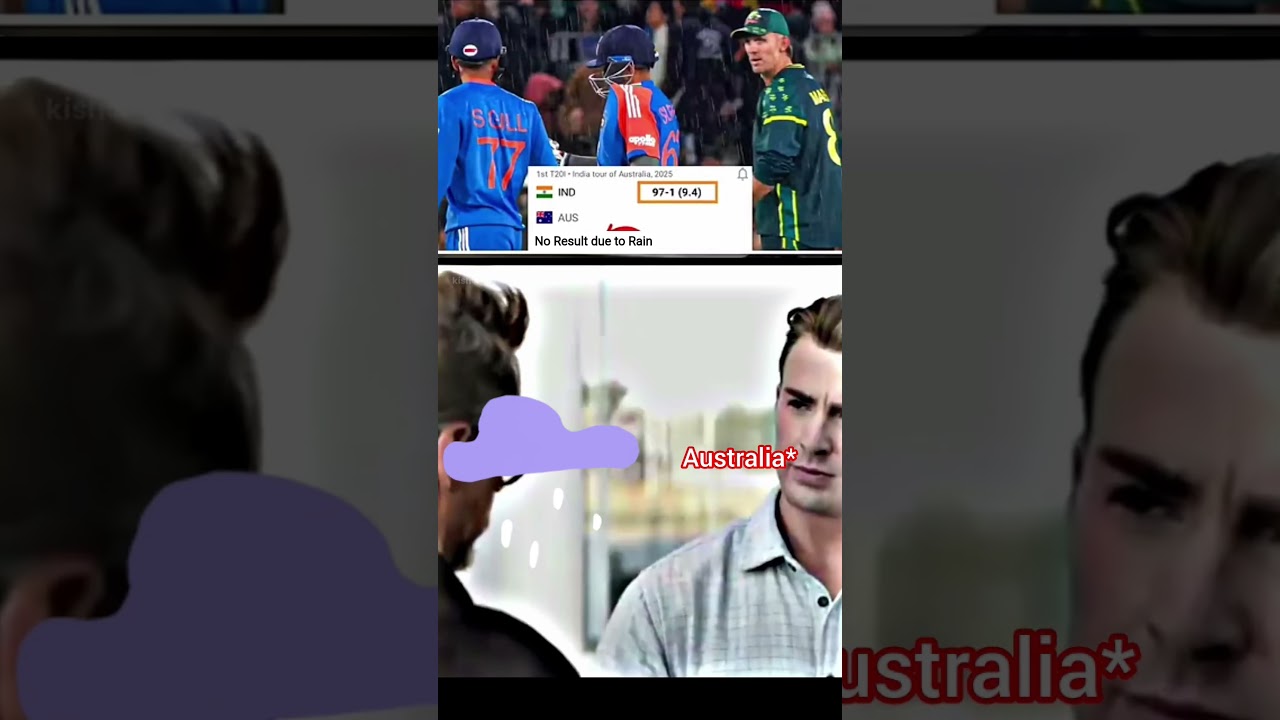 no Result due to Rain 