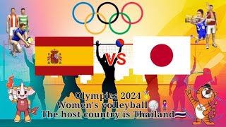 SPIKE MASTERS VOLLEYBALL🏐 OLYMPIC 2024🏅[SPA🇪🇸 🆚 JAP🇯🇵]FIRST ROUND! screenshot 5