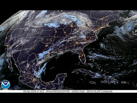 Moon shadow during the eclipse