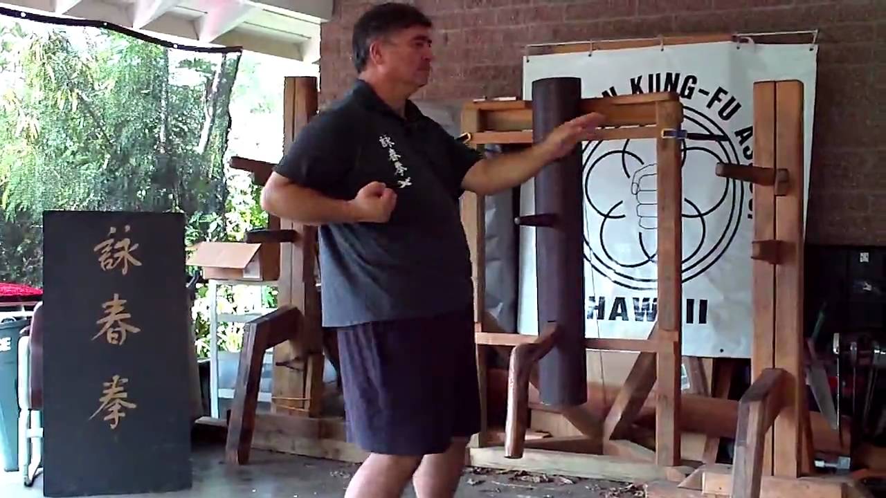 Wing Chun  Kung-Fu Biu Jee set   -  John DiVirgilio in Hawaii - Copyright 2009