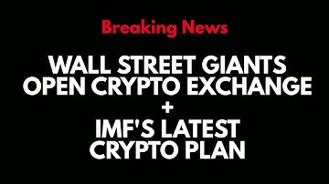 Wall Street Giants Open Crypto Exchange