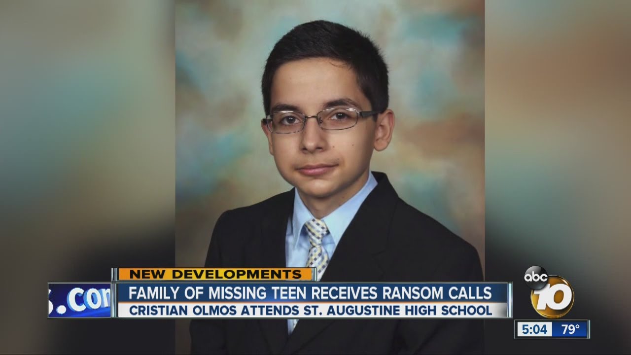 Family of missing teen receives ransom calls