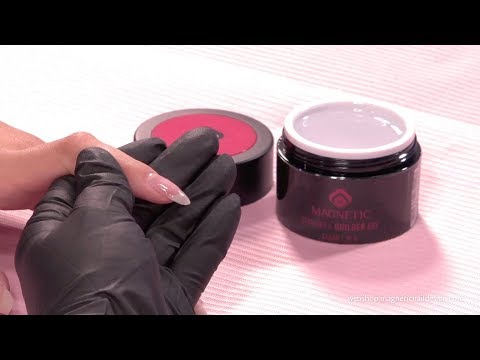 Magnetic Nail Design Builder Magnetic Builder Gel Νυχιών CLEAR 30gr