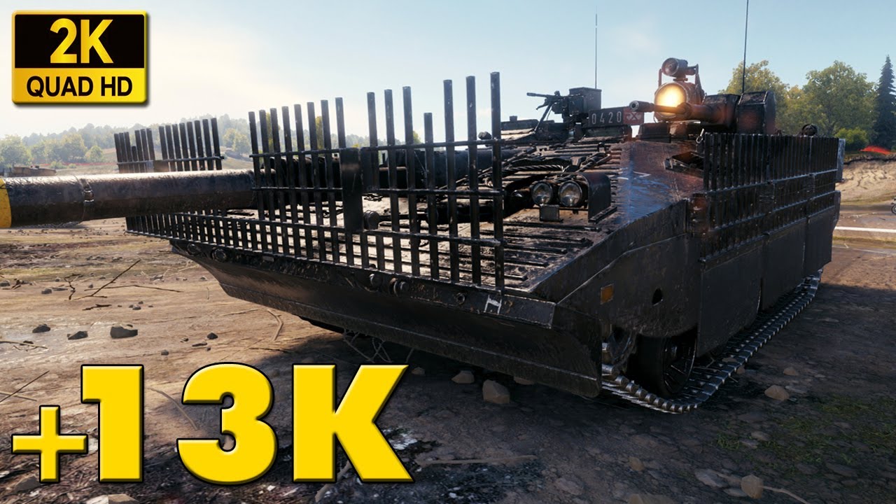 Strv 107-12: Новый Рекорд Урона на Этом Танке! - World of Tanks