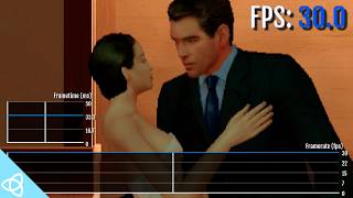 007: Nightfire - PS2 Frame Rate Analysis