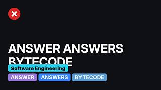Software Engineering: How are literal values encoded into bytecode (3 Solutions!!)