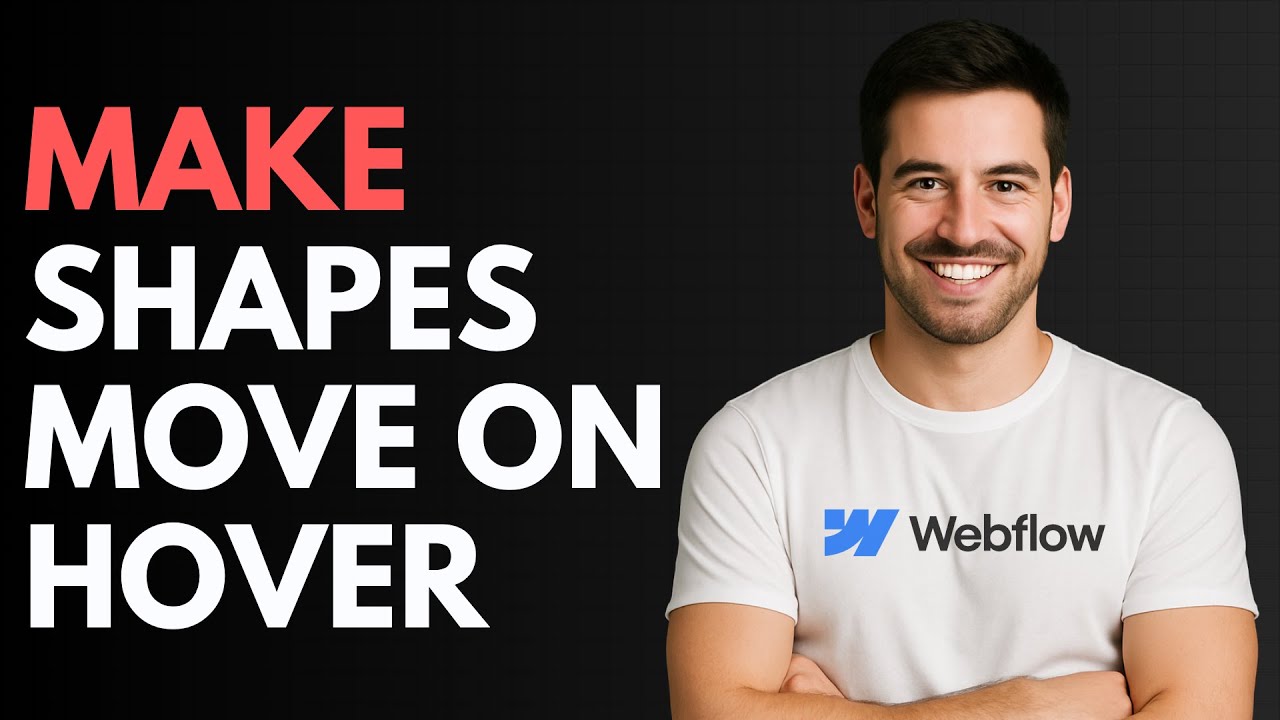 How to Make Shapes Move on Hover in Webflow [QUICK GUIDE] - YouTube