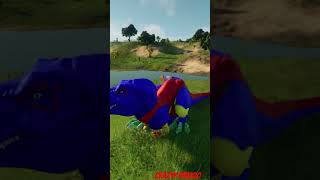 t-rex #race #jurassicworldevolution2 #vastatosaurusrex #jurassicpark #indodinos #indominusrex #dino