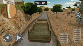 Offroad Army Cargo Truck Hill Drive Transporter  Driving Game screenshot 3