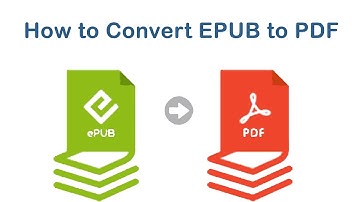 How to Convert EPUB to PDF