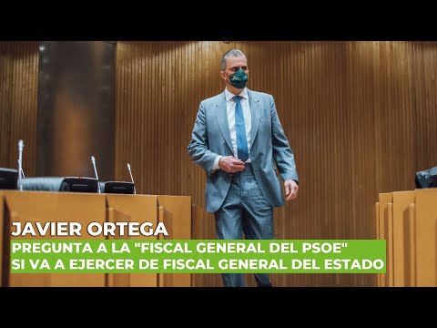 Ortega Smith pregunta a la "fiscal general del PSOE" si va a ejercer de Fiscal General del Estado