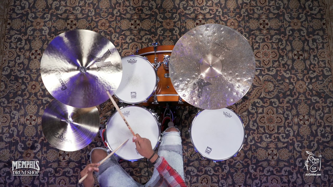Zildjian 18" K Crash Ride Cymbal 1503g (K08081022819E) YouTube