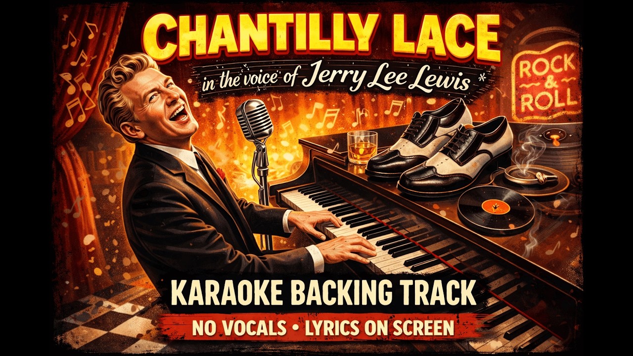 Chantilly Lace - Jerry Lee Lewis - KARAOKE