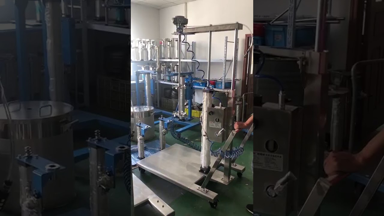 Agitator with Pneumatic Lift. Contact us: 87790 82040