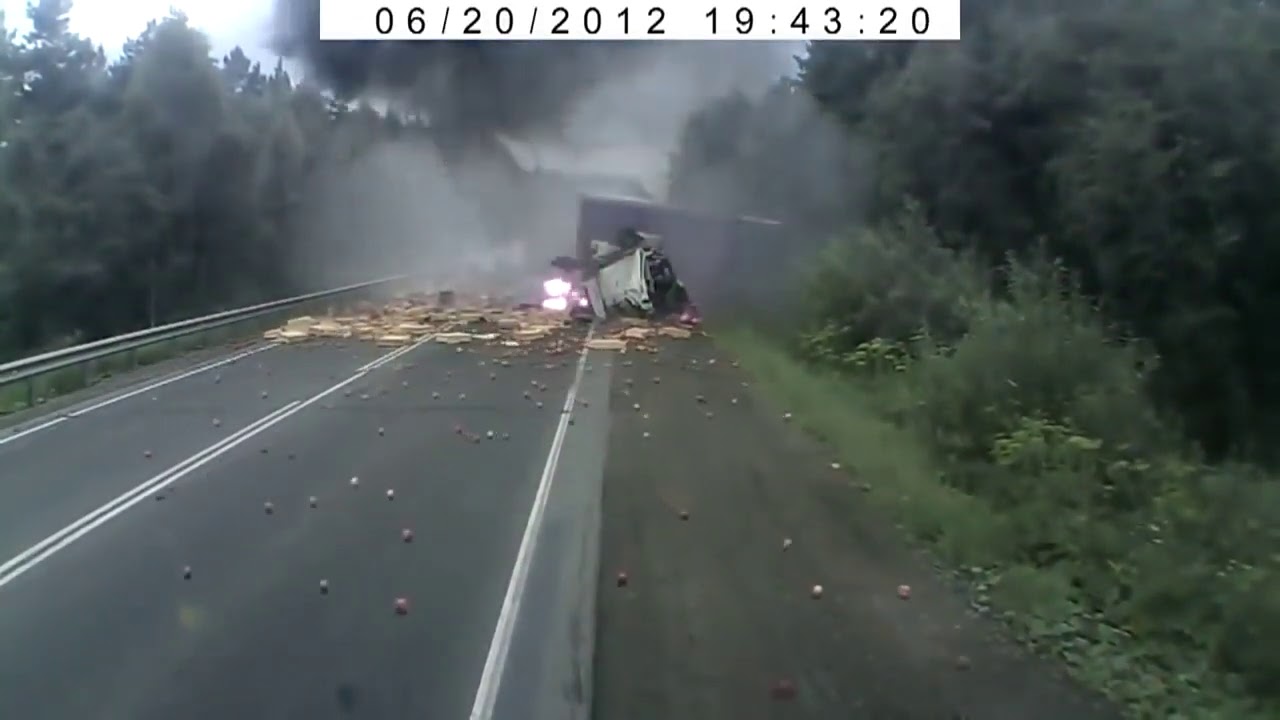 Отказ тормозов Подборка - YouTube