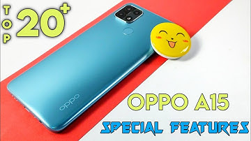 Oppo A15 Top 20+ Special Features | Tips & Tricks Oppo A15