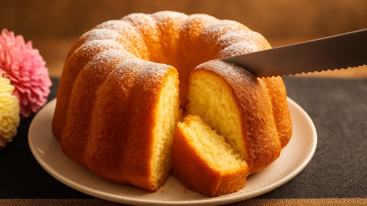 Японский лимонный пирог всего за 10 минут — (к сожалению) никто о нем не знает!