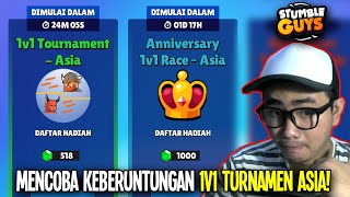 GILA GAMEPLAY PALING HOKI GW Tournament ASIA 1v1 Stumble Guys!